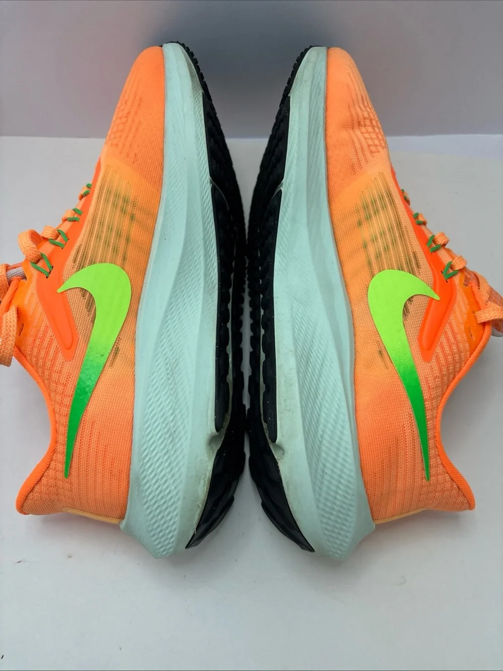 Nike Air Zoom Pegasus 39 Peach Cream Ghost Green - Womens Sz 9 - Running Shoes - Picture 4 of 7